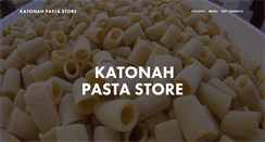 Desktop Screenshot of katonahpasta.com